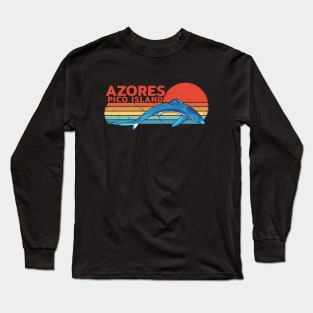 Azores Pico Island Shark Diving Long Sleeve T-Shirt